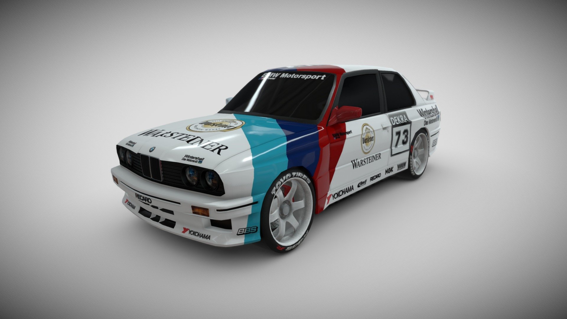 BMW ///M3 E30 Dtm 3d model