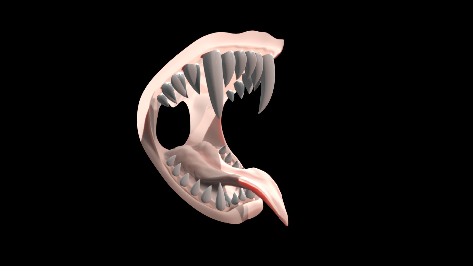 Fangs 3d model