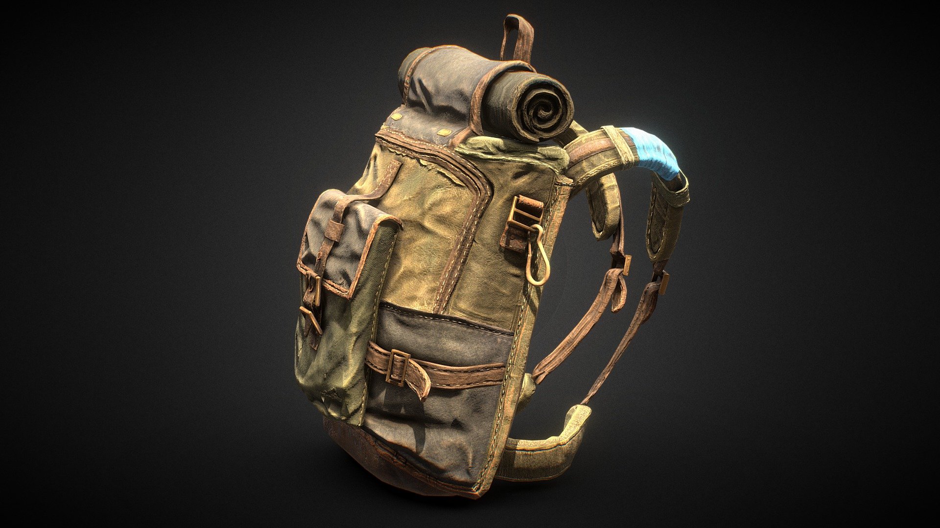 Bag pack 3d model