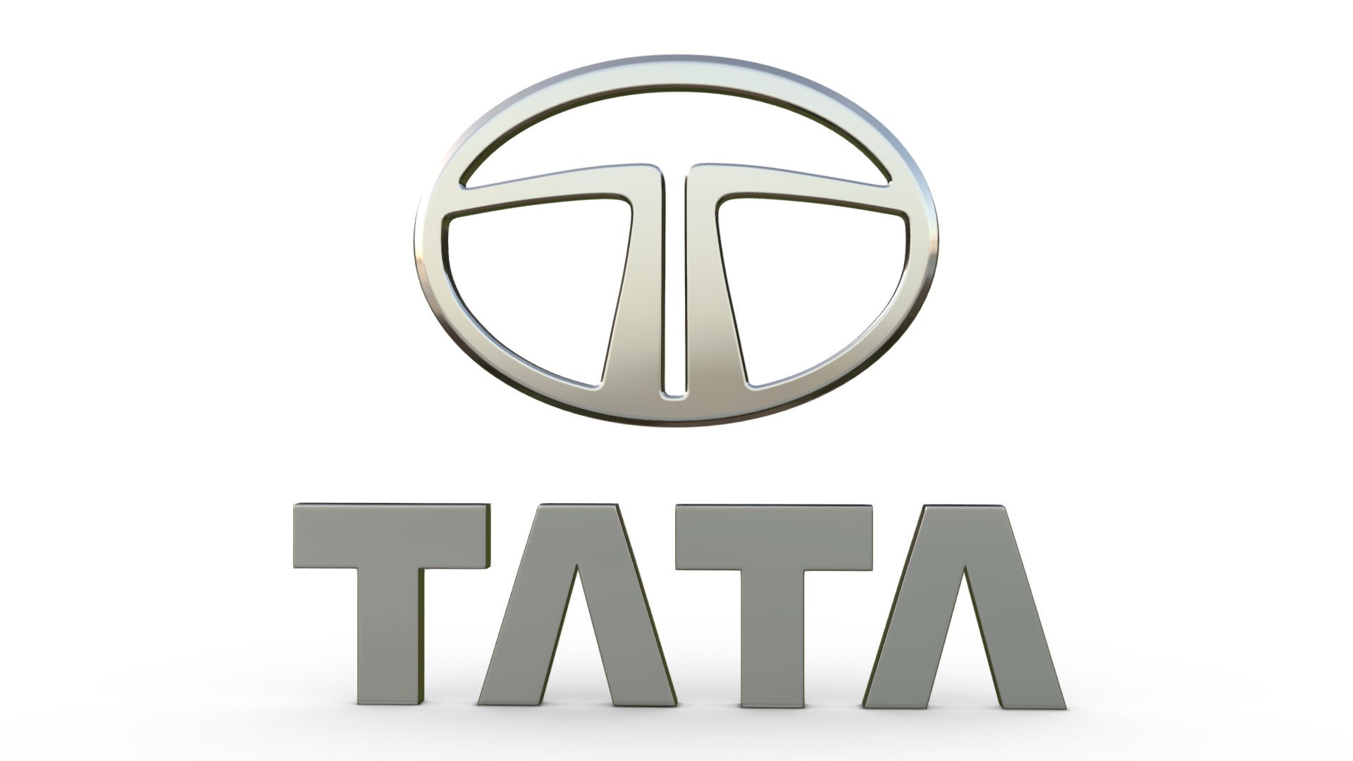 tata logo 3d model