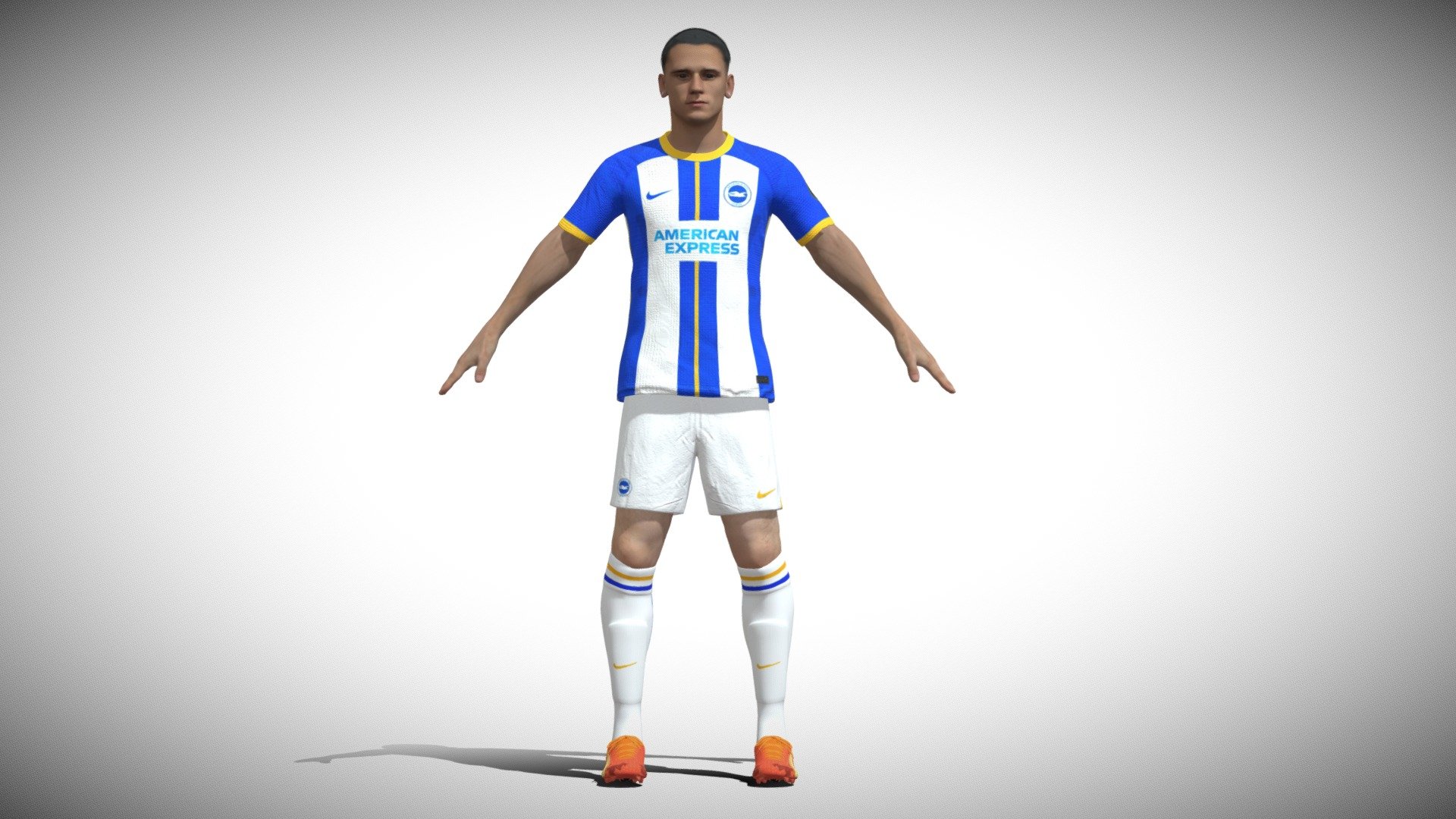 Griezmann 3d model