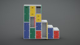 Plastic Storage Lockers PBR