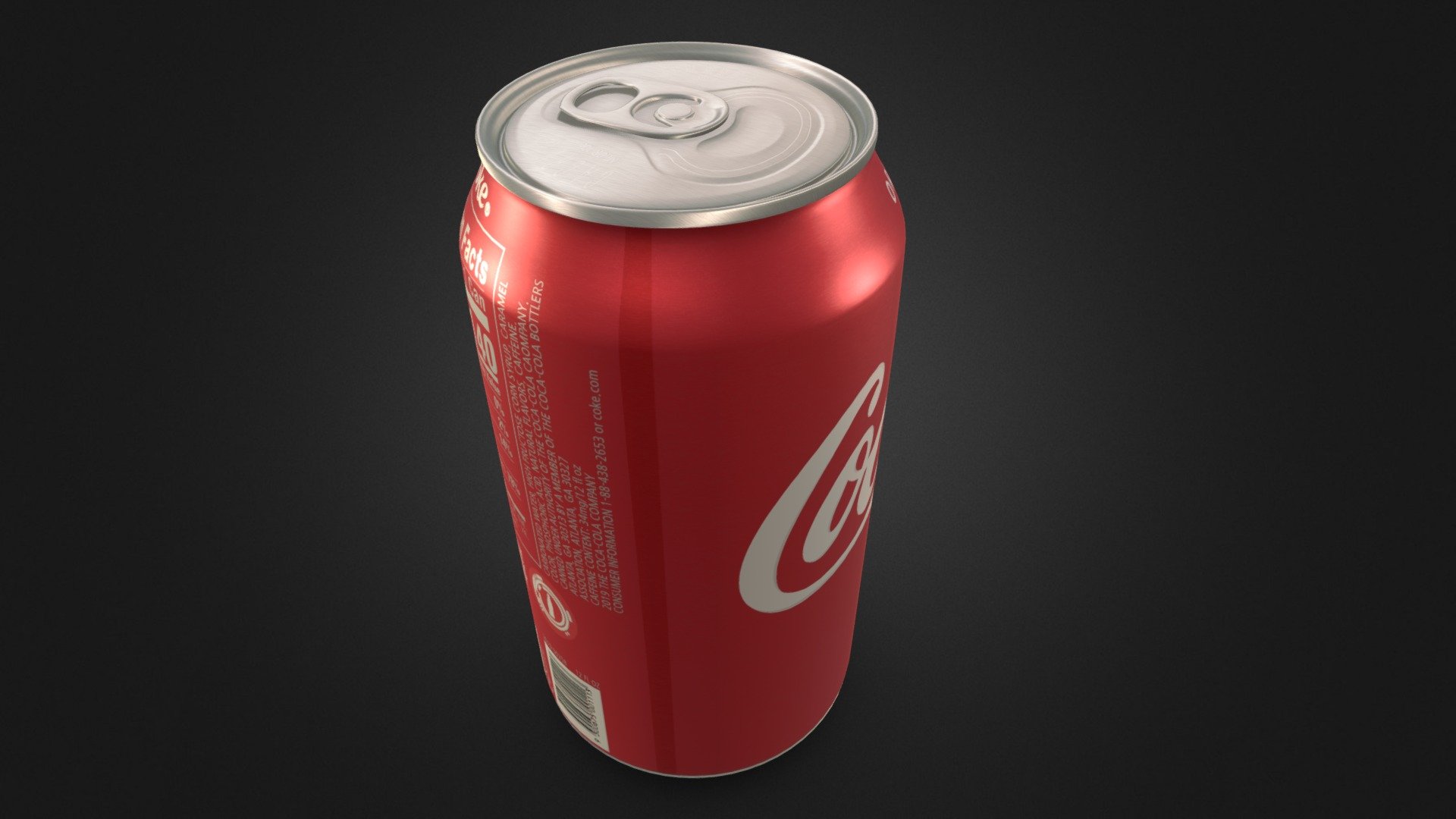 Coca Cola Can 3d model