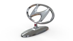 hyundai hood ornament