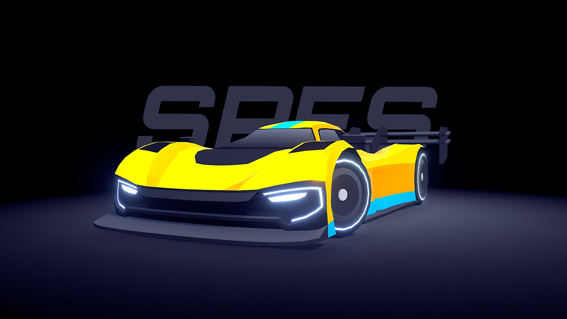 ARCADE: "Spes" Electric Car 3d model