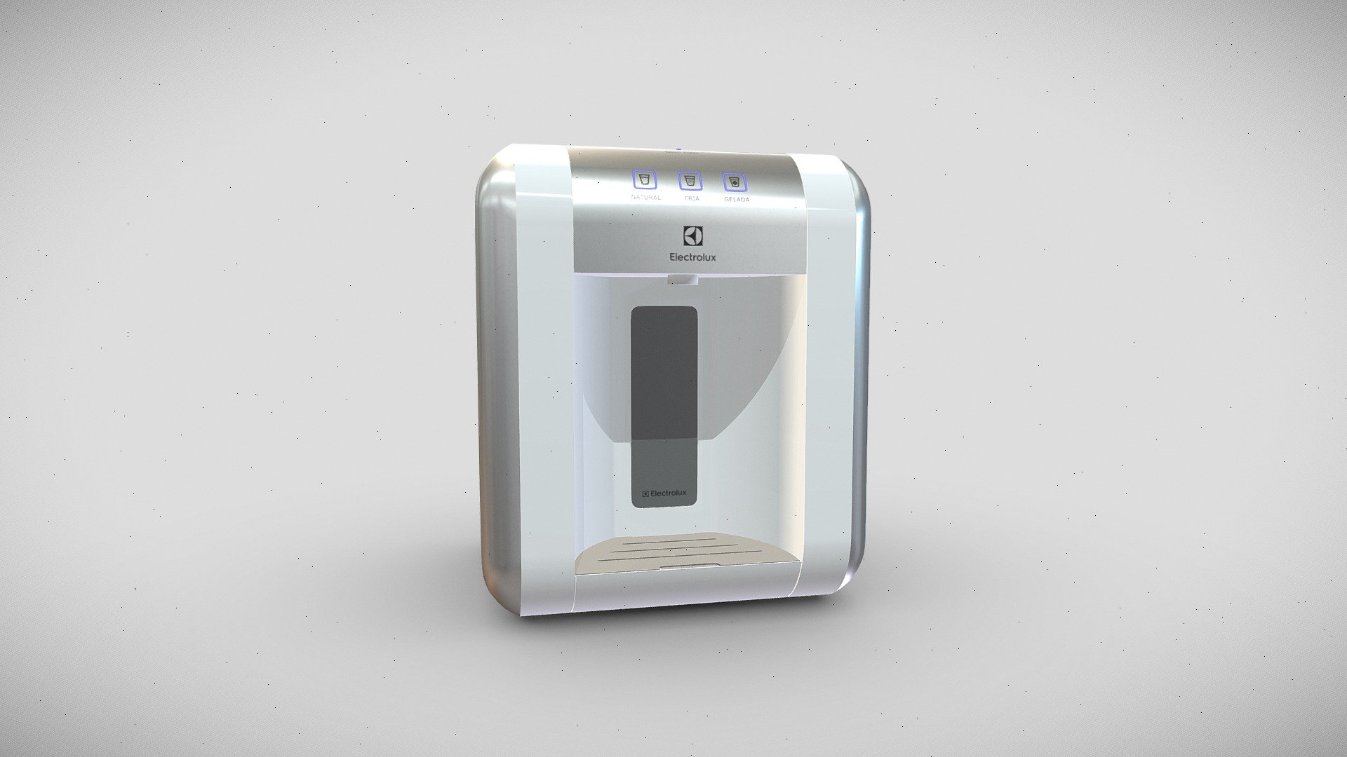 Water Purifier Electrolux White 3d model