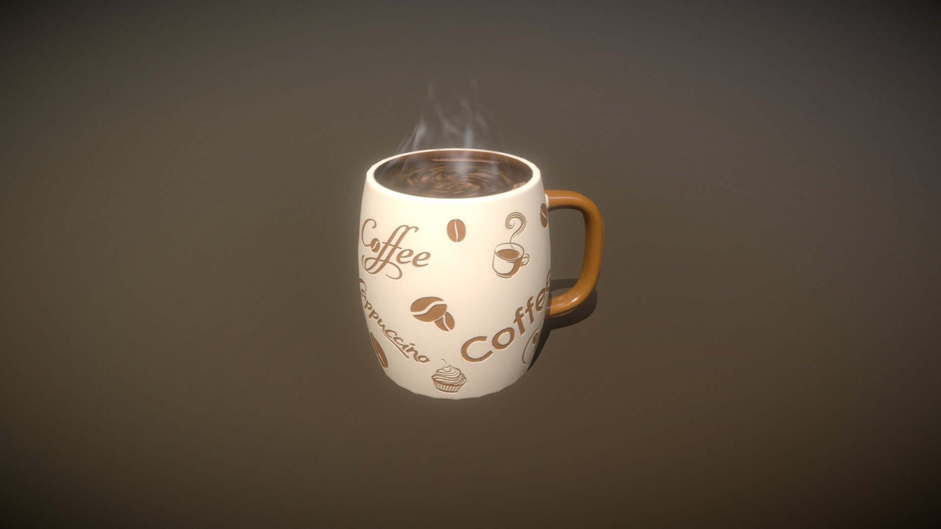 Cup Of Coffee 3d model