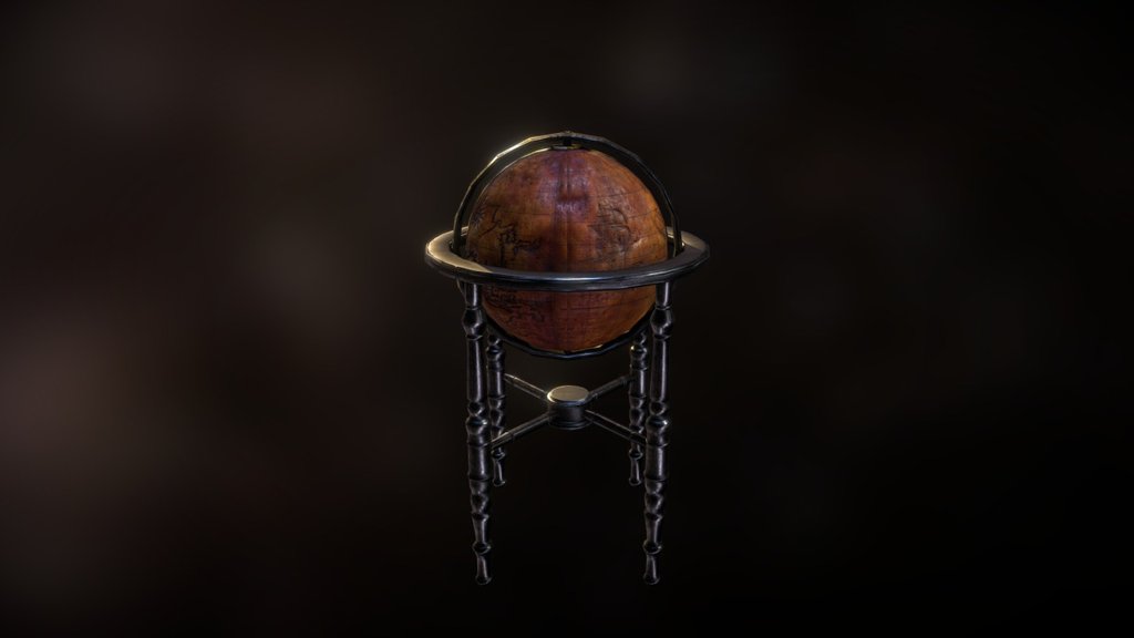 Globe 3d model