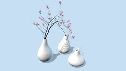 Minimalistic Ceramic Vase Set