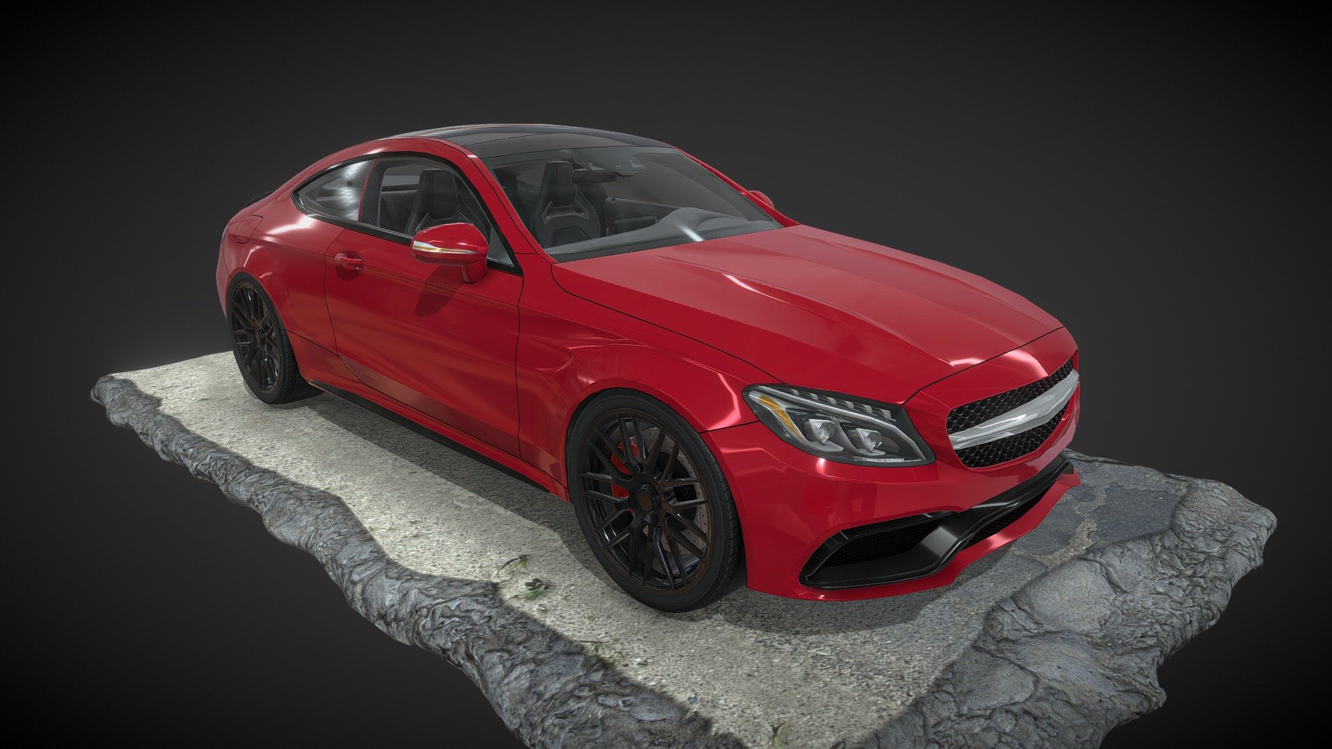 Mercedes-AMG C 63 S 3d model