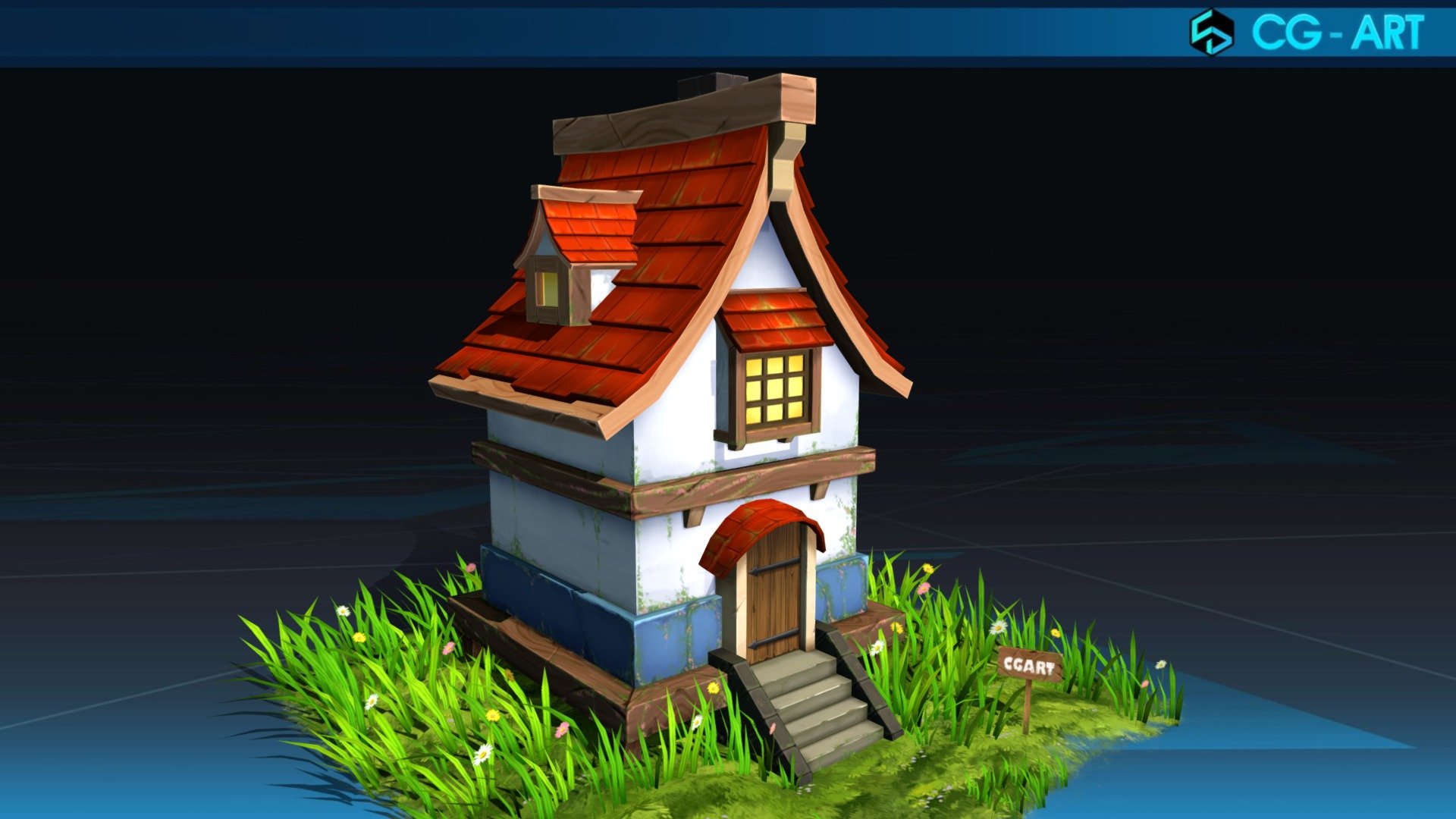 Little House 3d model