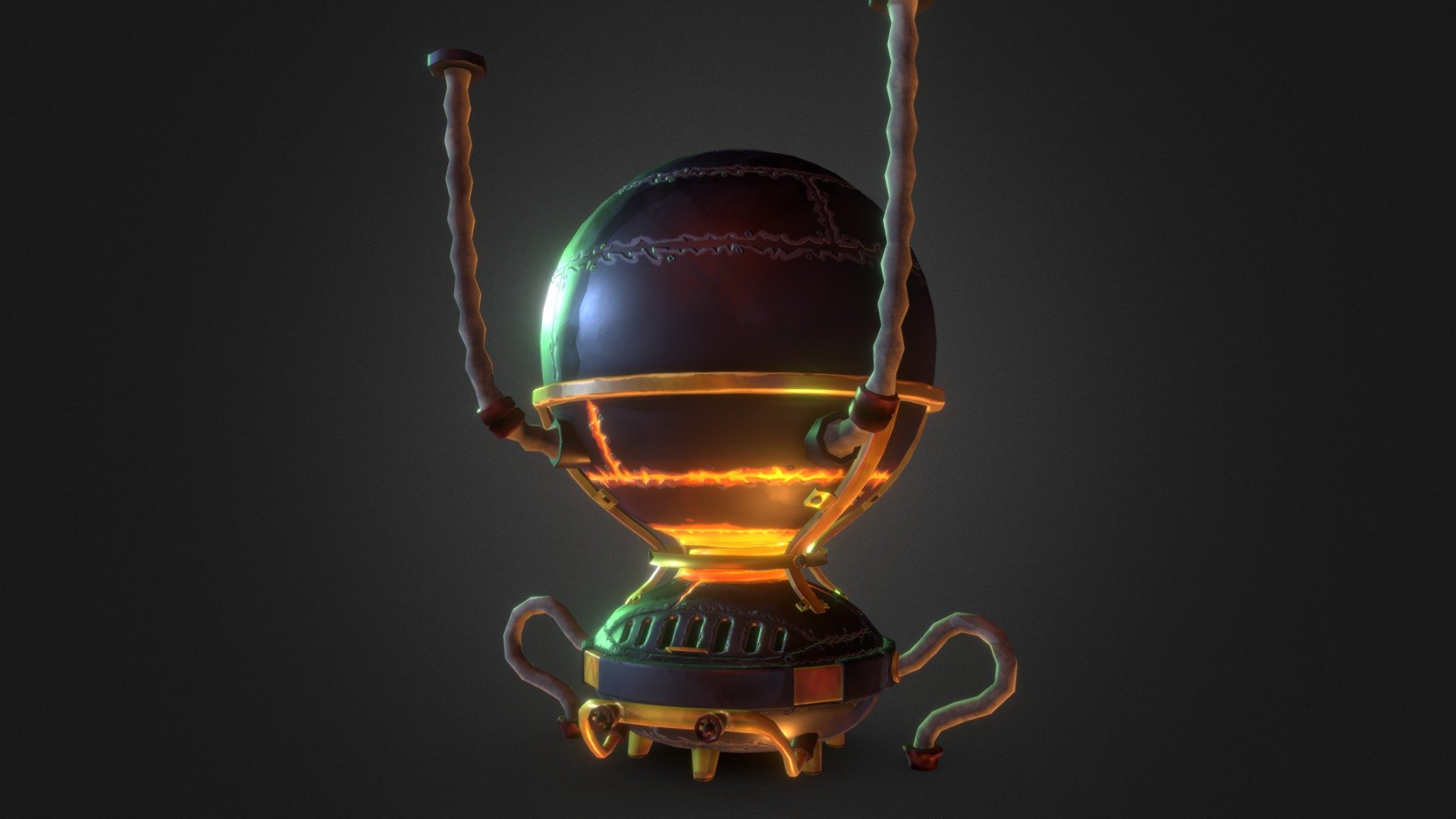 Ship Furnace 3d model