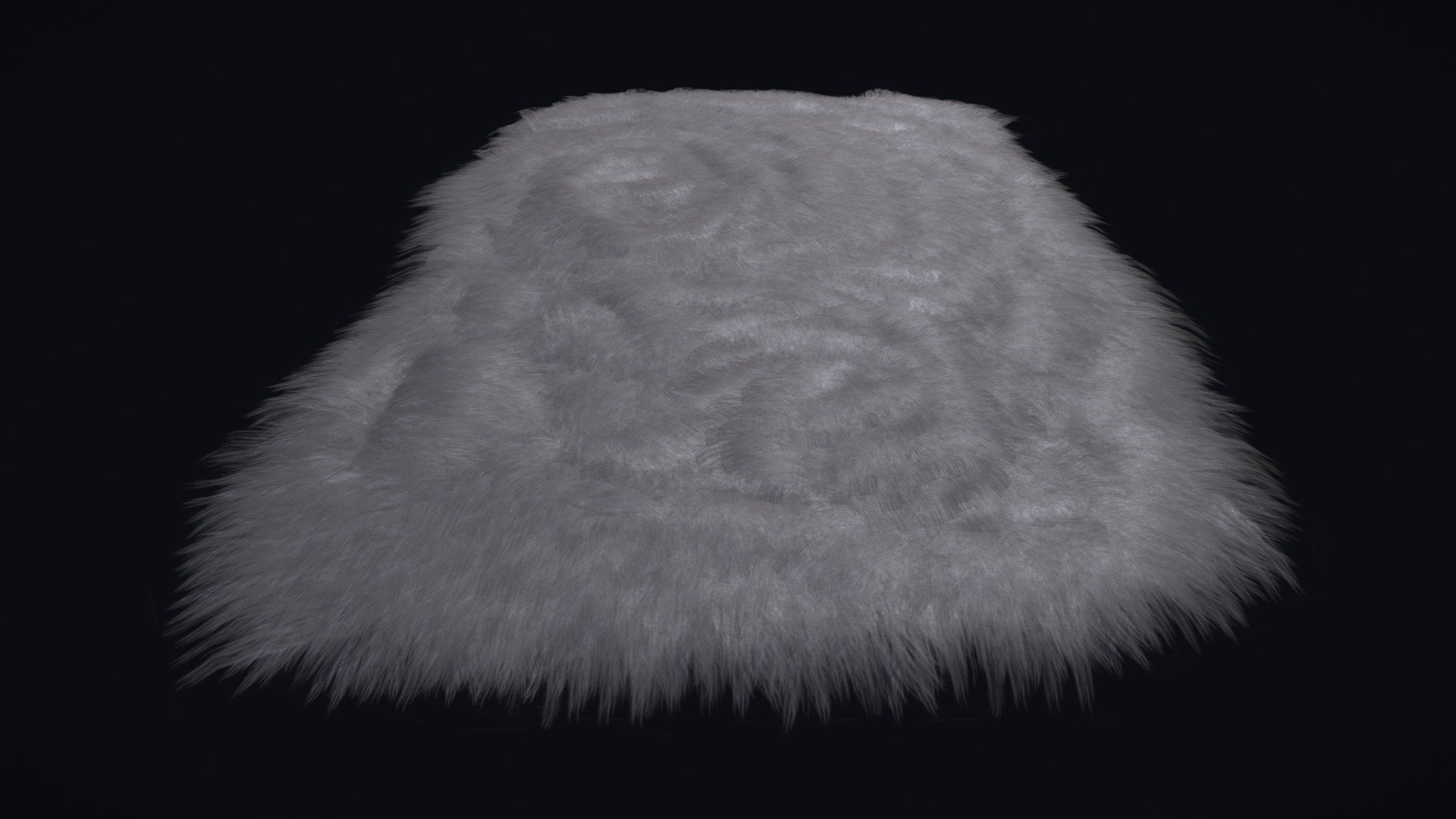 Viking_Fur_Rug_FBX 3d model