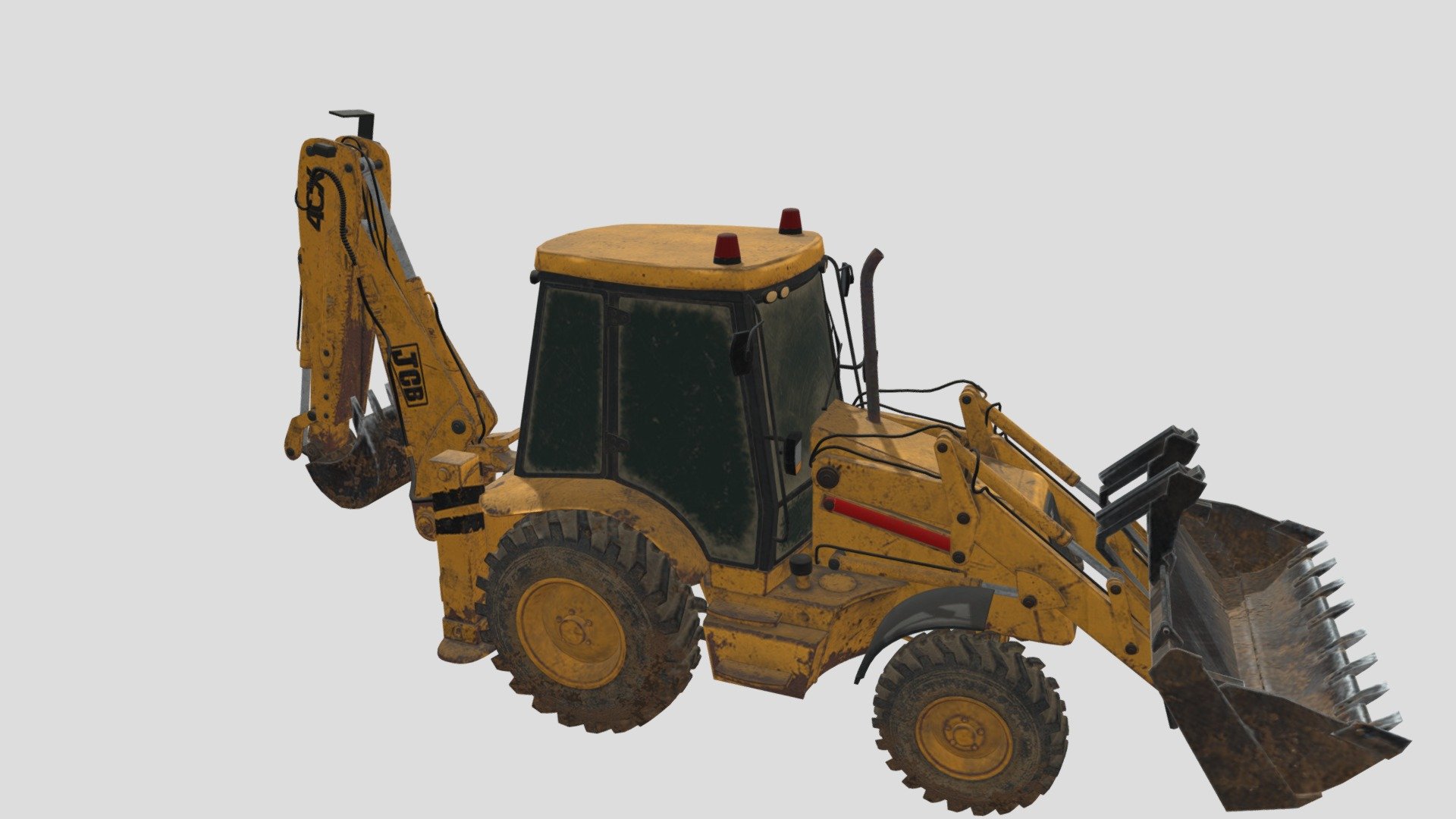 JCB_Model 3d model