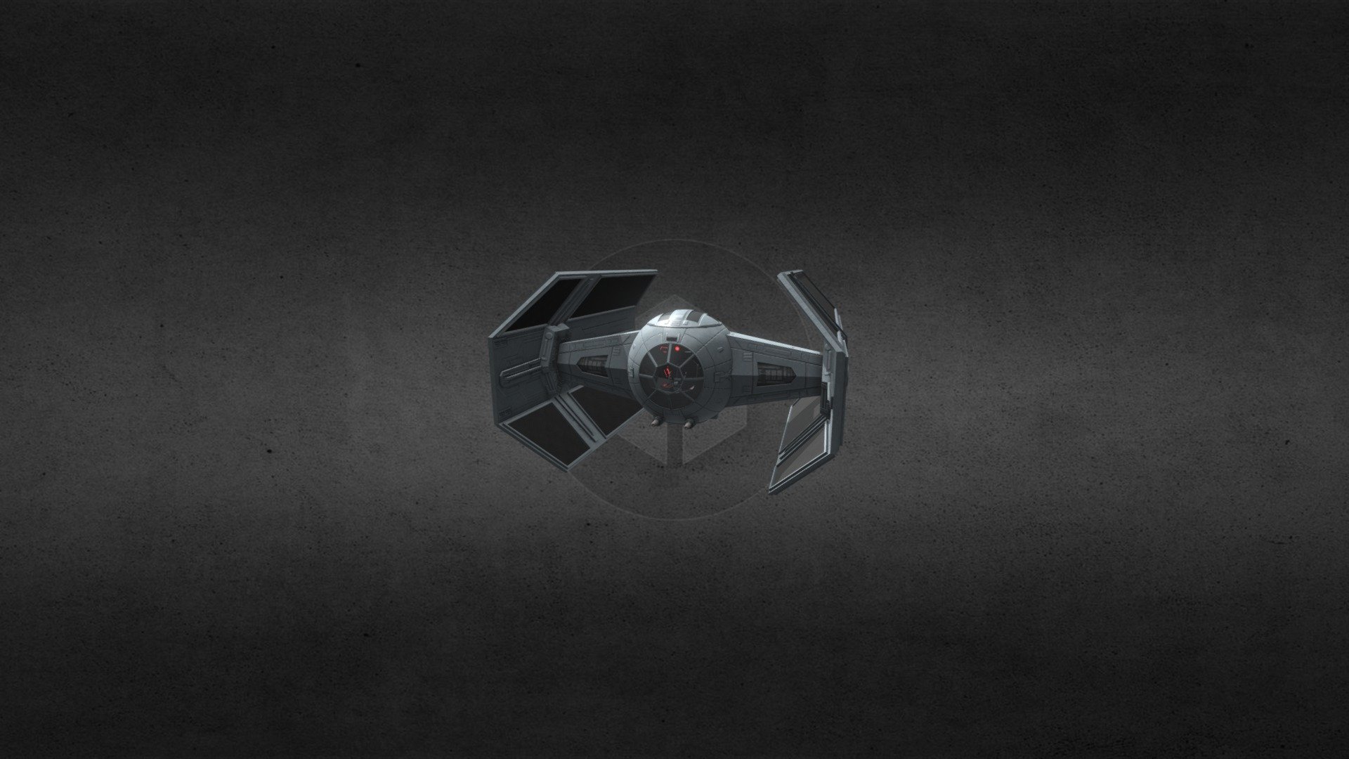 TIE/ad Advanced [ Vaders TIE Fighter ] 3d model