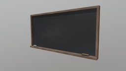 School Classroom Chalkboard Set