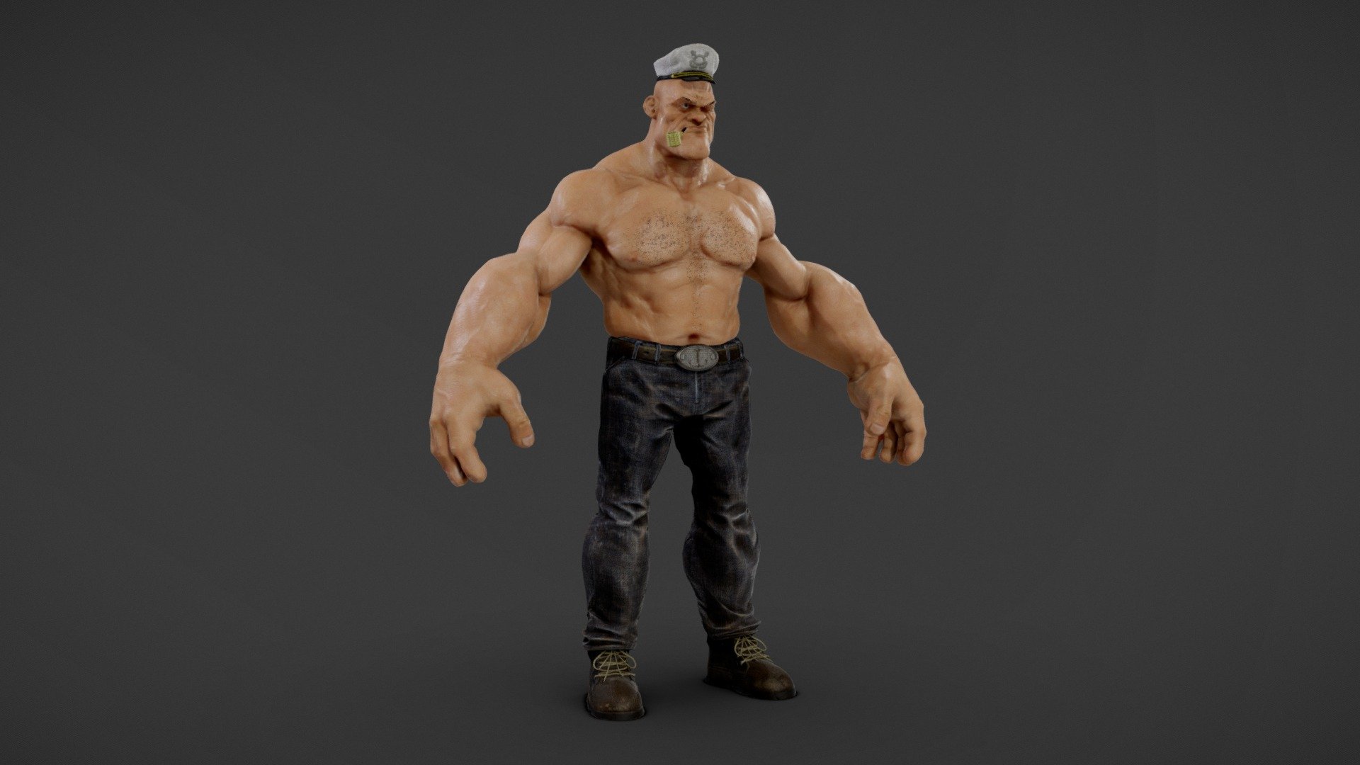 Popeye 3d model