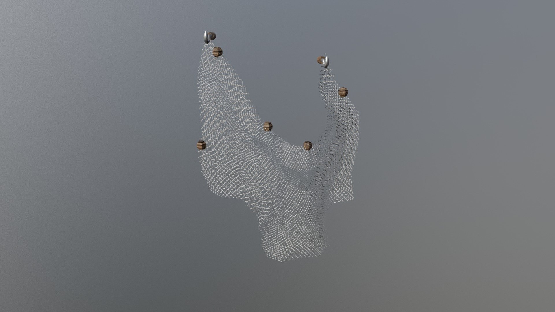 Fishnet 3d model