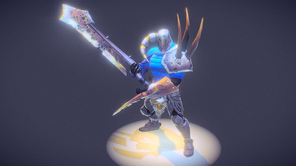 Dota 2 Item Set: Rogue Nurgle Champion 3d model