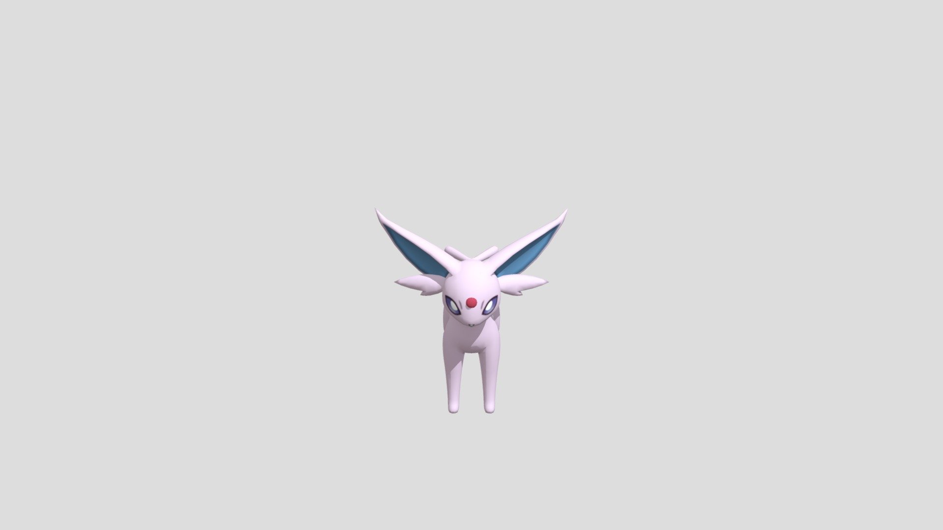 Espeon 3d model