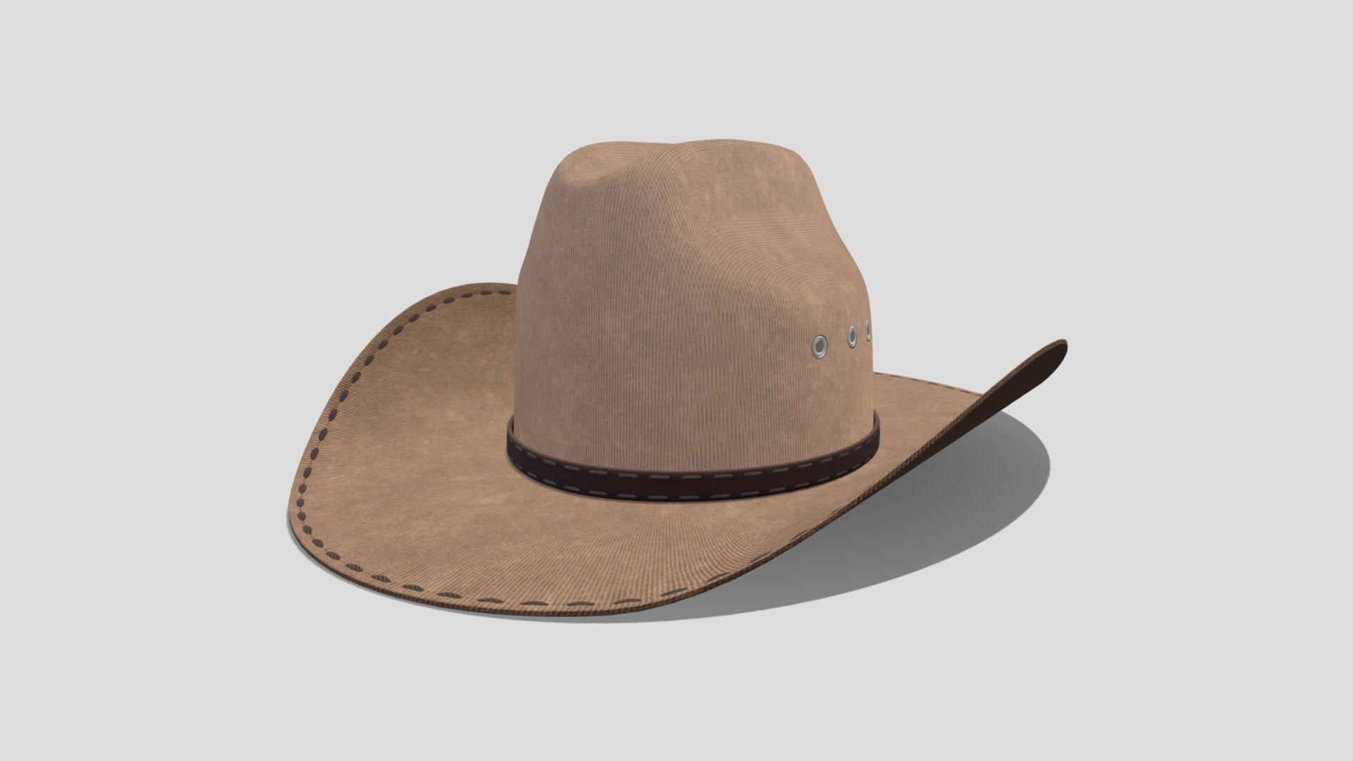 Stetson Hat 3d model