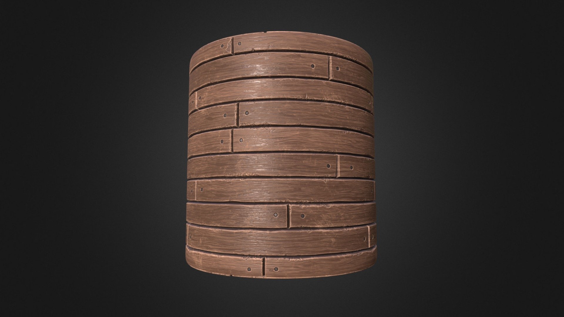 Wooden Floor (Tileable Material) 3d model