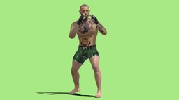 3D Rigged Conor Mcgregor