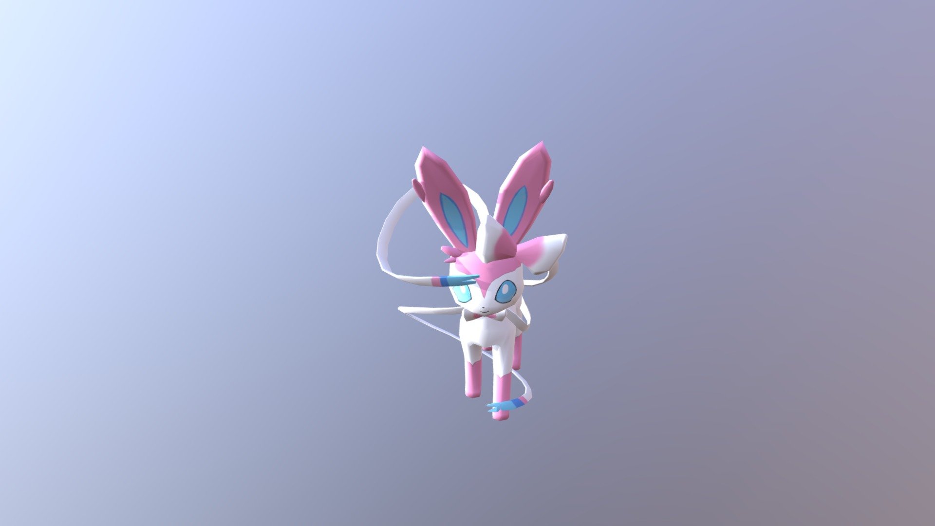 Sylveon 3d model