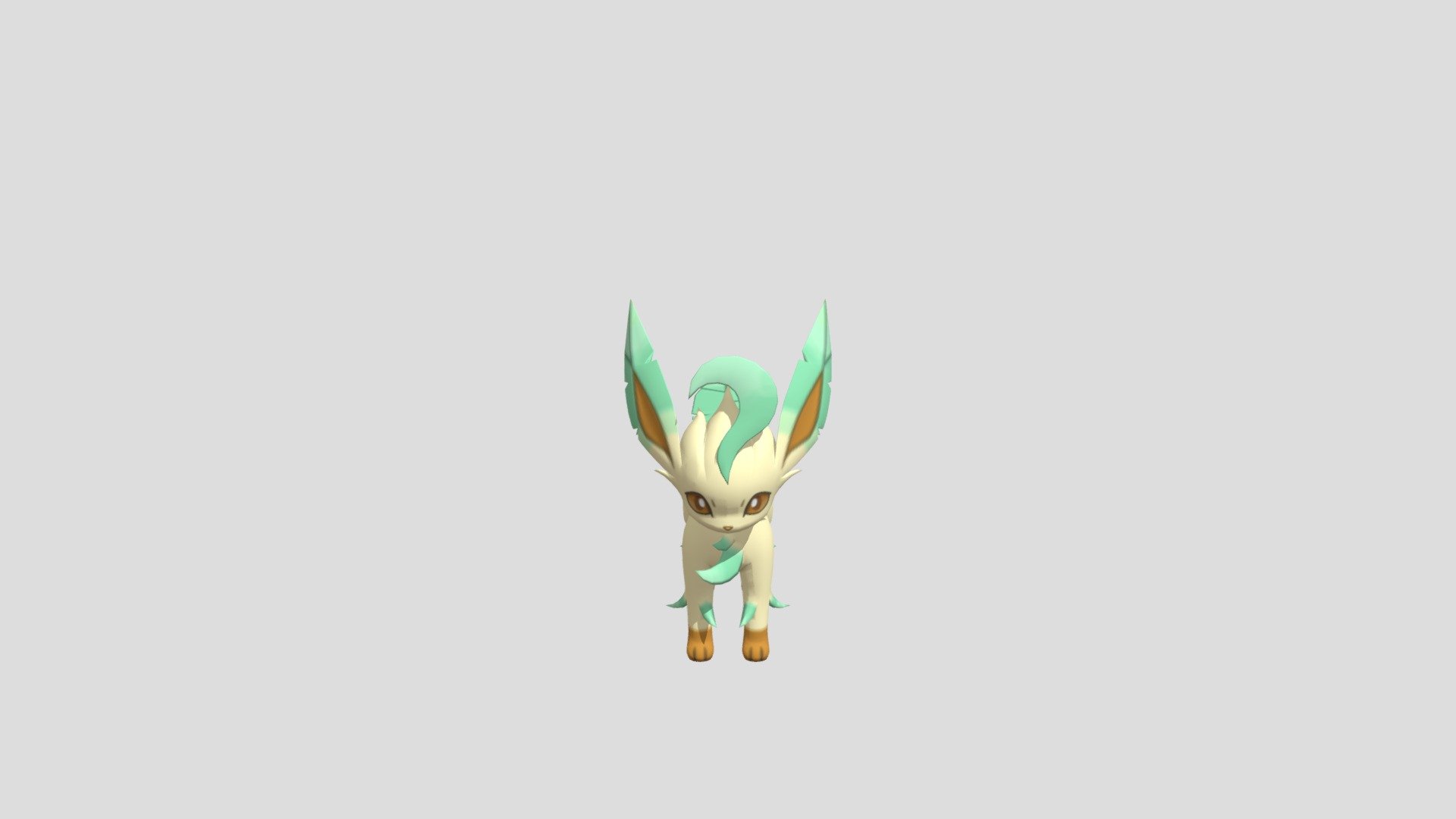 Leafeon 3d model