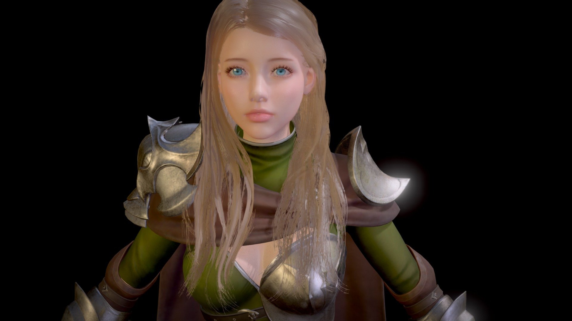 Ranger Girl 2 3d model