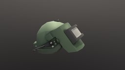 Low-Poly Altyn Helmet