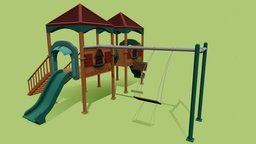 Kids swingset