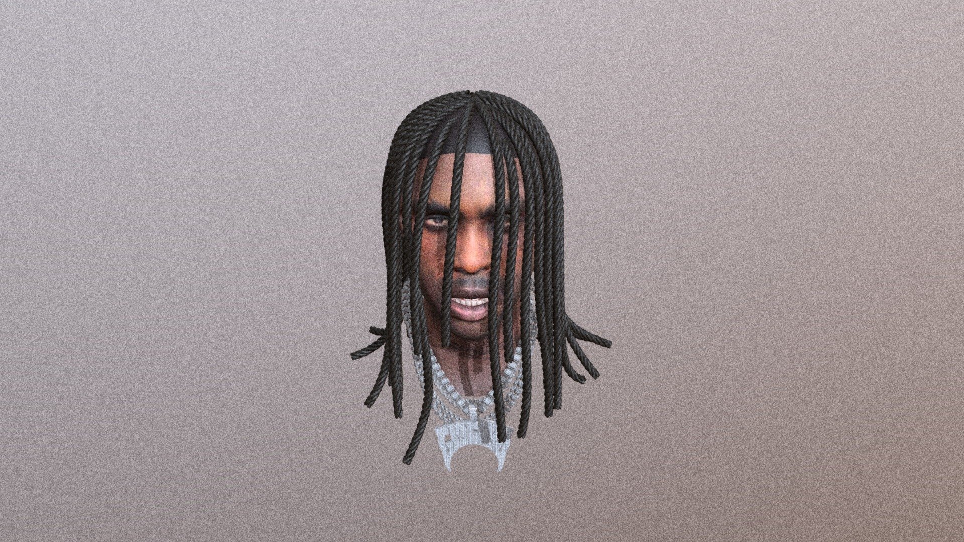 Chief Keef 3d model