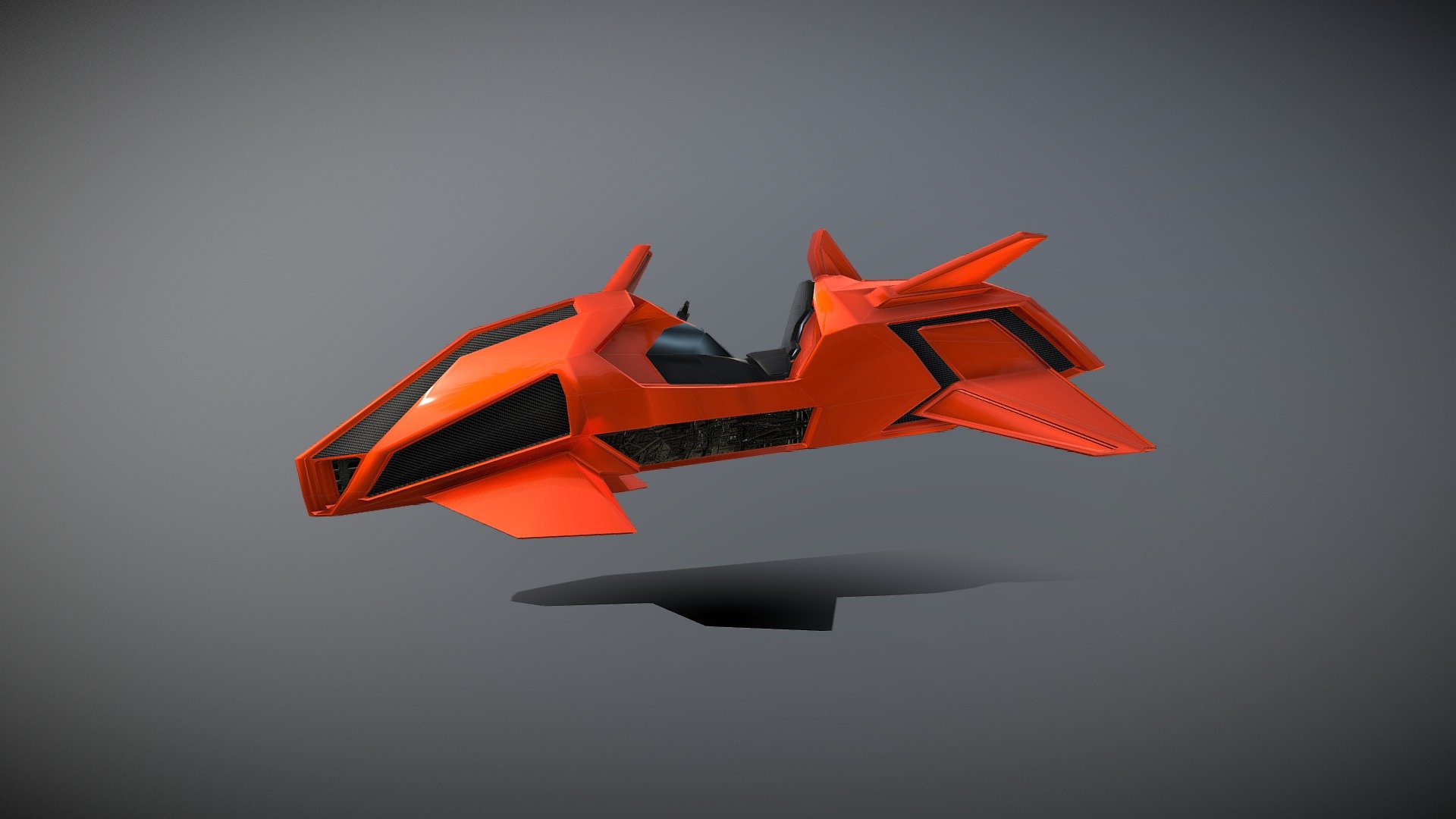 Sports Hover Platform 3d model