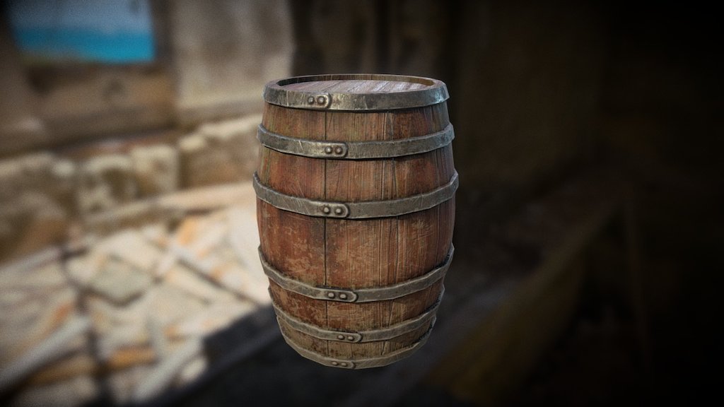 Barrel 3d model