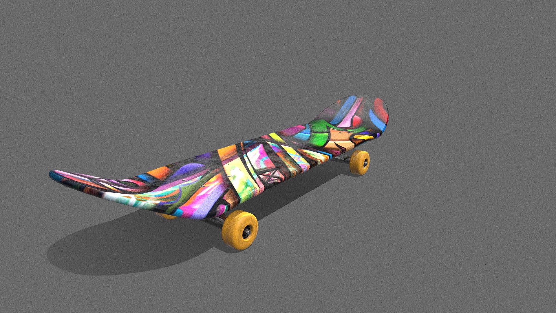 Skateboard 3d model