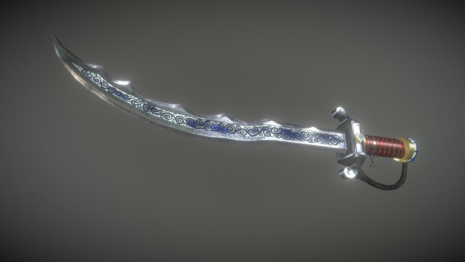 Magic Sword 3d model