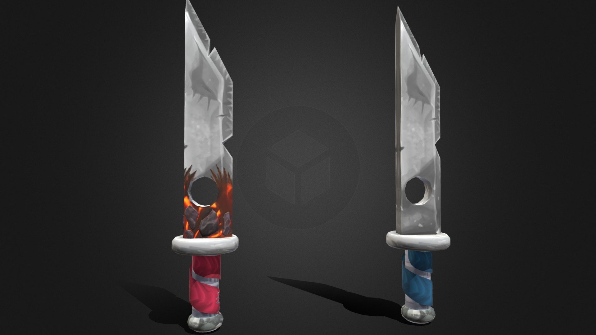 Sword stylized 3d model