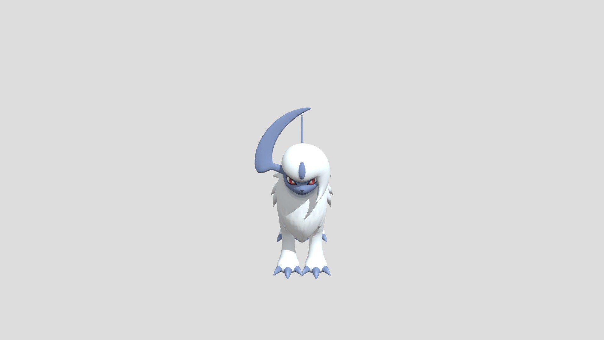 Absol 3d model