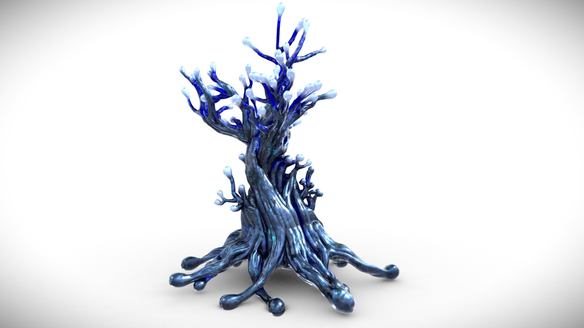 Alien Fantasy Plant 3d model