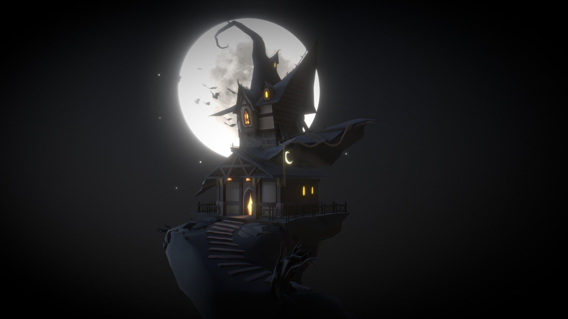 Witch House 3d model