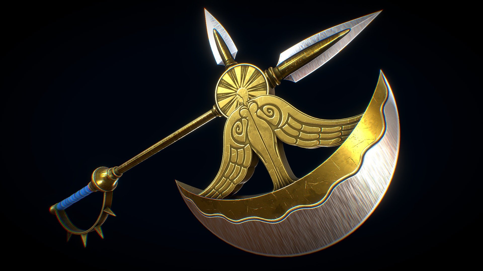 Divine Axe Rhitta 3d model