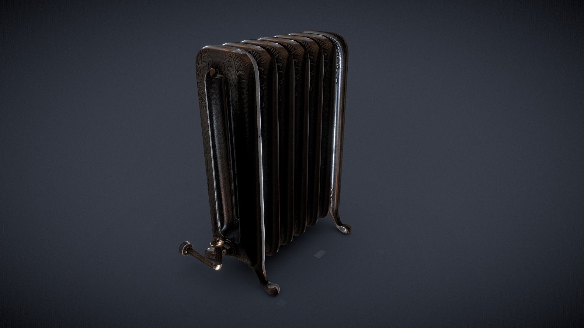 Radiator_Victorian 3d model