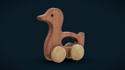 WOODEN DUCK TOY