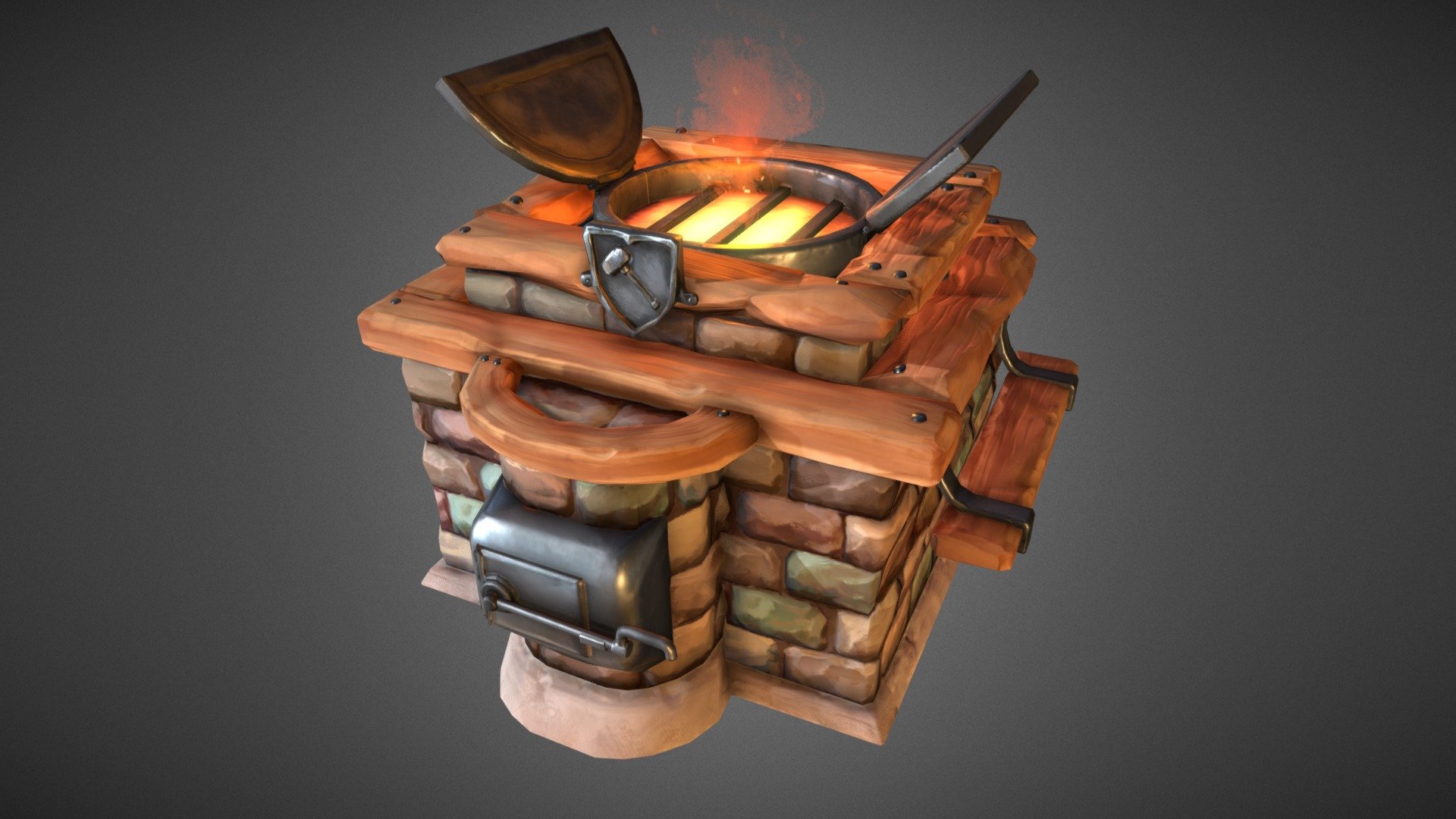 Furnace 3d model