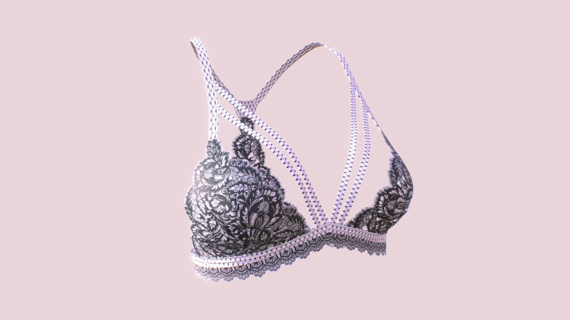 Bra model 2 3d model