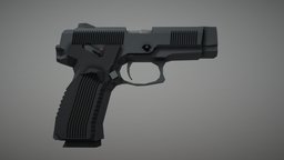 Low-Poly MP-443 "Grach" | Yarygins Pistol