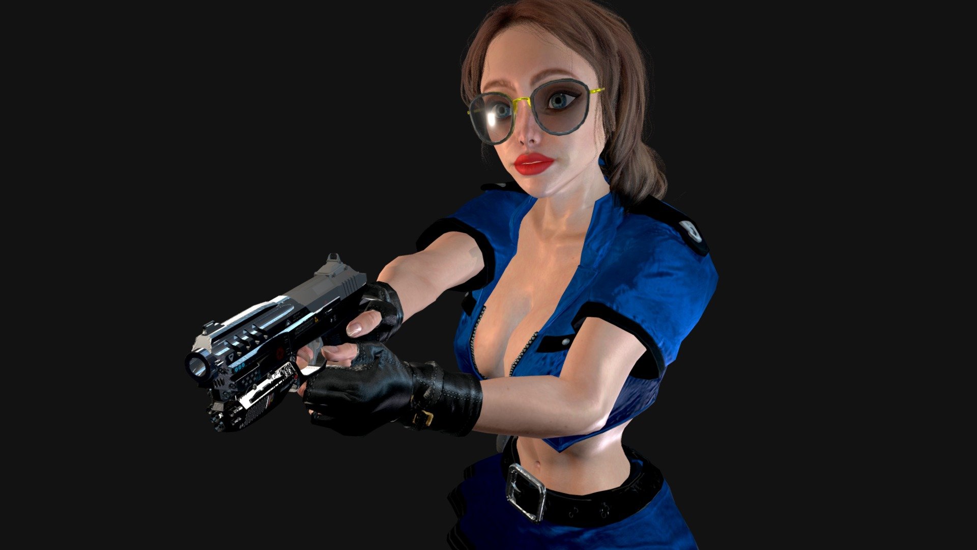 Girl 11 3d model