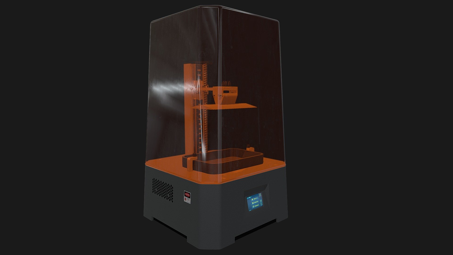 Resin (photopolymer) 3d printer 3d model