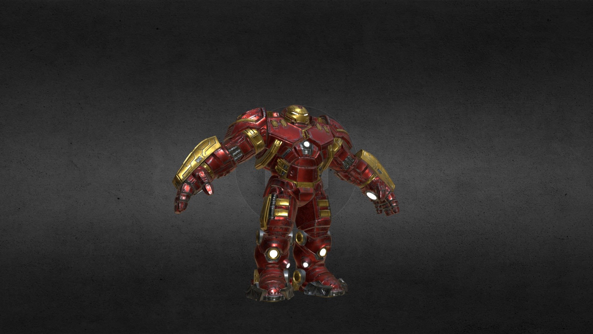 Hulk Buster 3d model